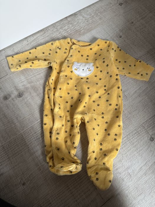 Pajac pajacyk welur welurowy 62