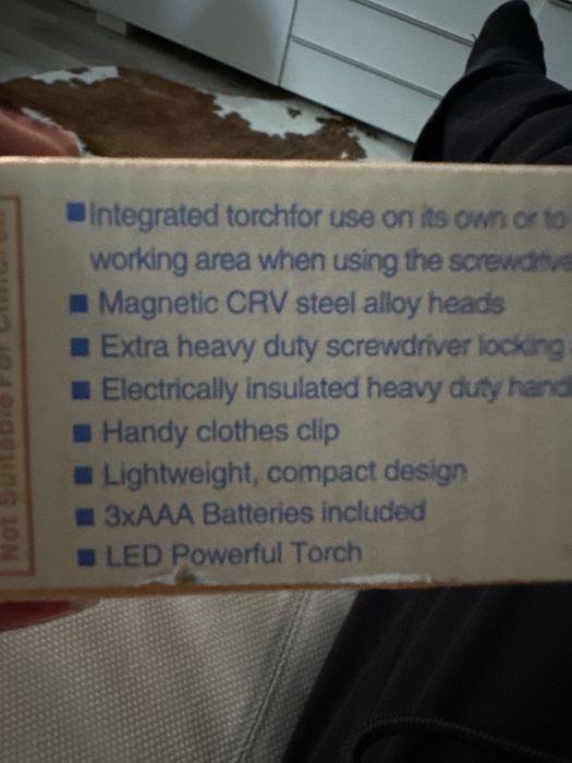 Chave de parafusos multi funcional com 8 possibilidades