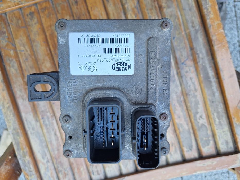 Sterownik skrzyni biegów Peugeot Citroën Magneti Marelli MCP ETG 9678905780
