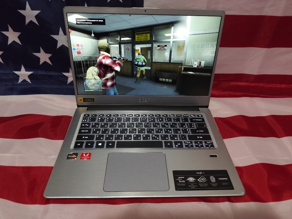 ‼️Ноутбук‼️AcerSwift 3  Ryzen5/12Gb/256SSD