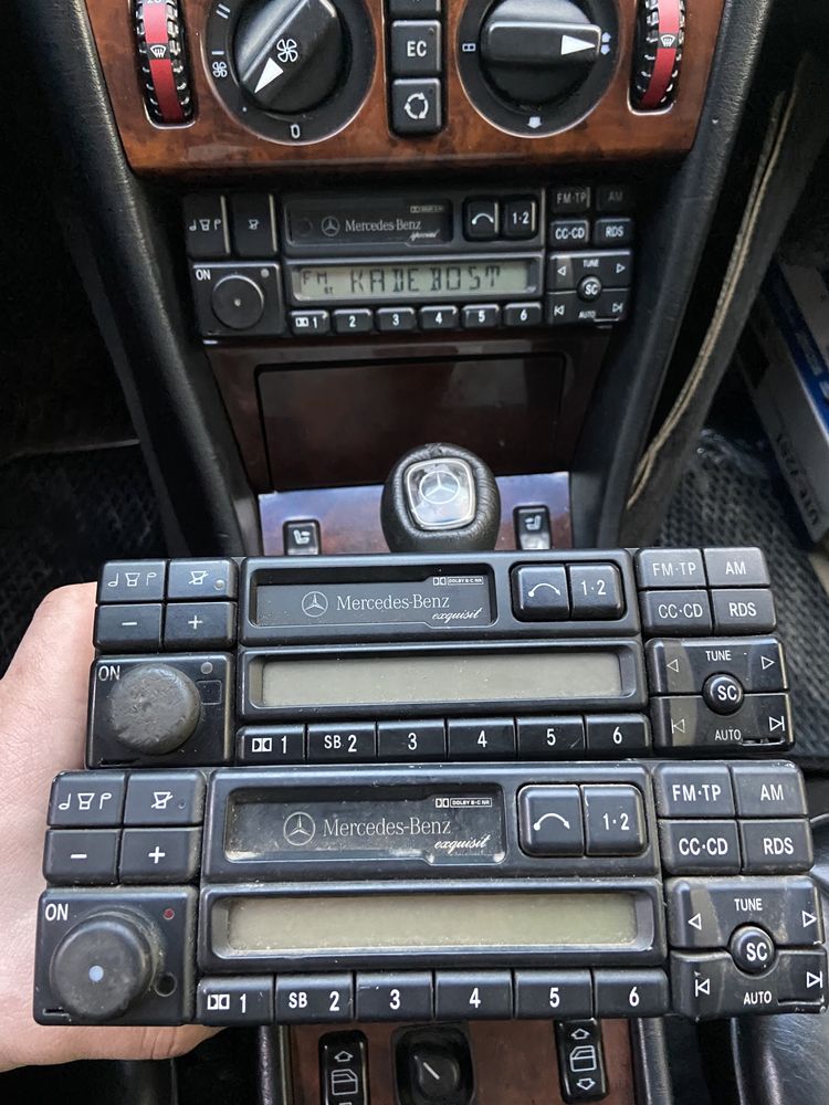 Магнитола Becker Panasonic exquisit special classic w124 w140 w201: 150 ...