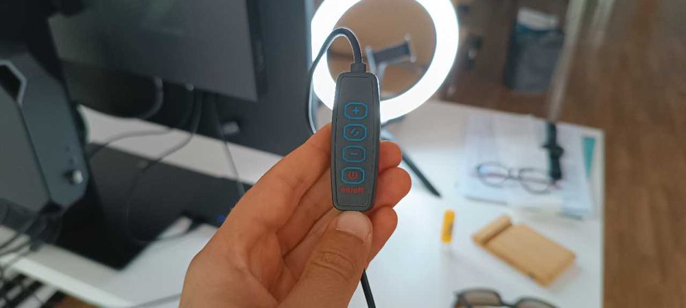 Iluminador para videos Caseiros