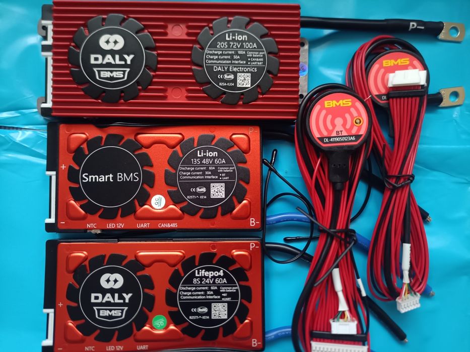 Daly Smart BMS 7s 8s 13s 20s 60a 100a Делі Далі смарт бмс