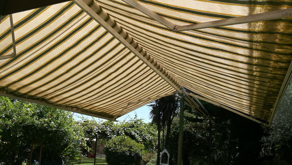 Toldos  6x6m 2 folhas