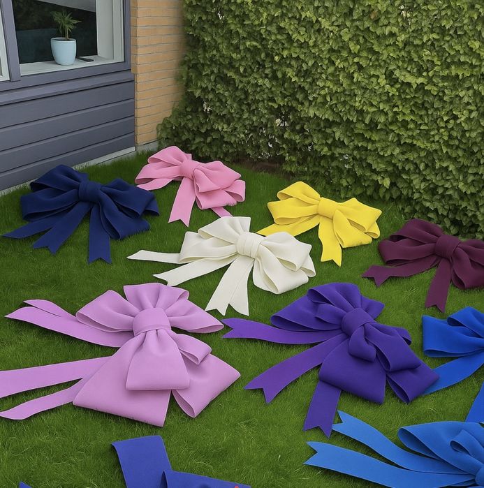 Бант на двері, бант на автомобіль, бант 100 см, новорічний бант