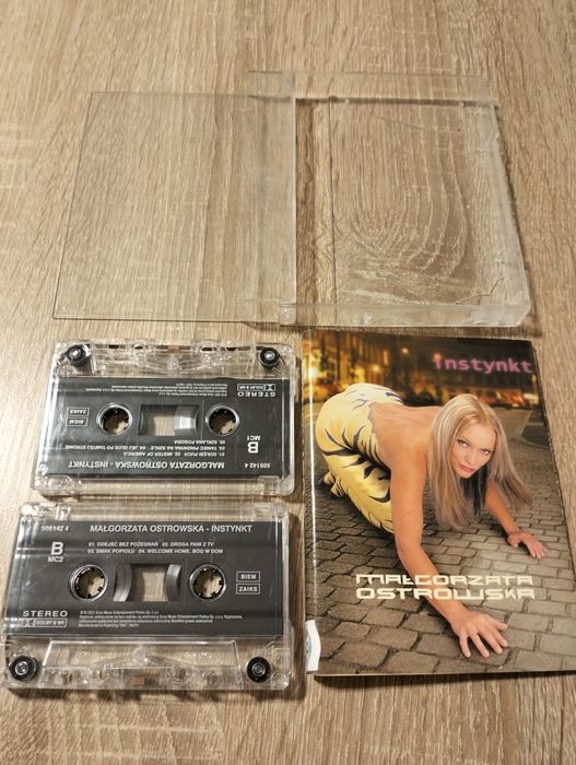 Kaseta magnetofonowa Małgorzata Ostrowska (album dwukasetowy)