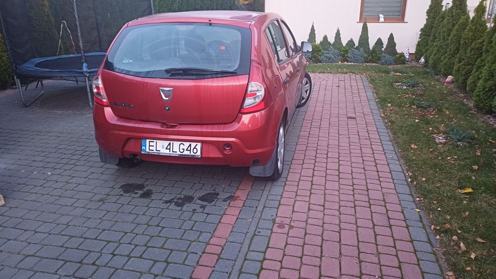 Dacia Sandero 2012 rejstracja