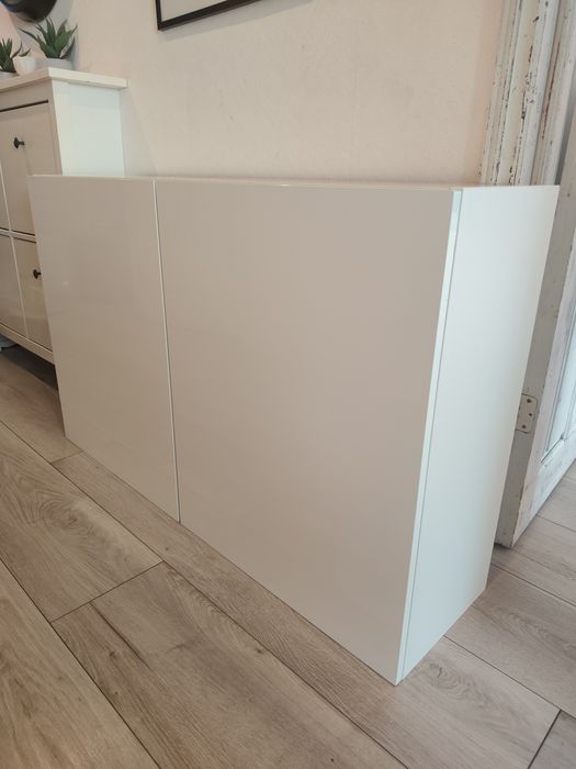 Szafka wisząca Ikea KnoxHult biała połysk