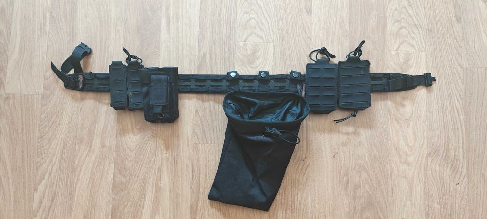 Equipamento Airsoft Preto - Conquer & Corso