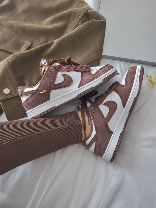 ПРЕМʼЄРА! Nike W Dunk Low Brown - Metallic Gold 36 - 44 найк данки