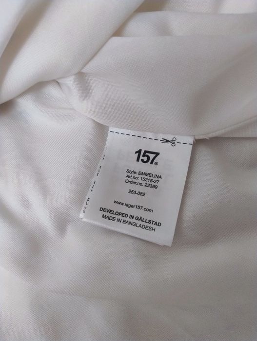 Nowa kremowa sukienka Lager 157 rozm.S