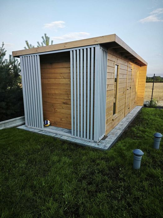 Domek narzędziowy pod wymiar - certyfikowane drewno.