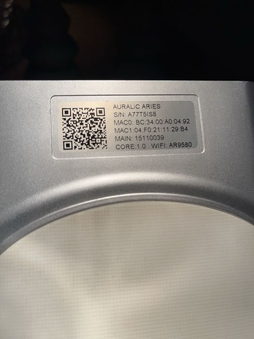 AURALIC Aries Streamer plus zasilacz Sbooster