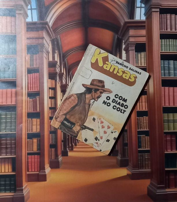 Livro Coleção Kansas - Com o Diabo no Colt