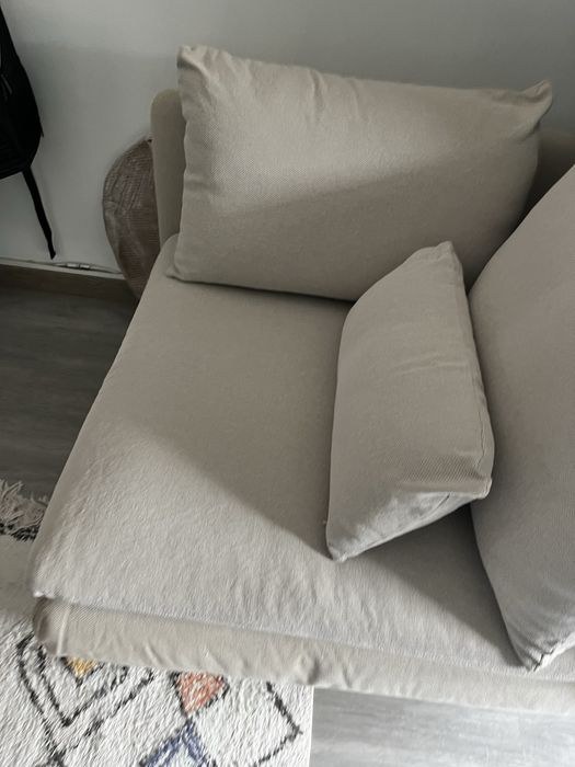 Sofa de canto Soderhamn ikea Bege claro