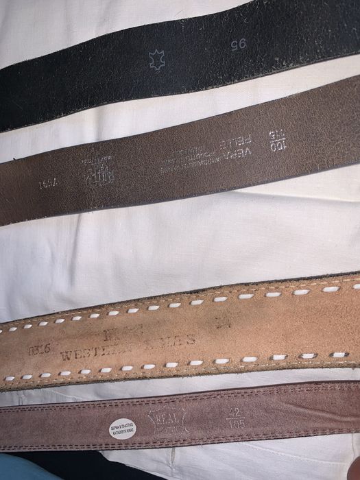Мужские кожаные ремни. Hugo boss.Oliver.