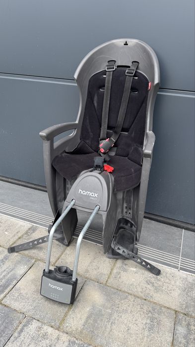 Fotelik rowerowy HAMAX SMILEY – tylny – bardzo dobry stan