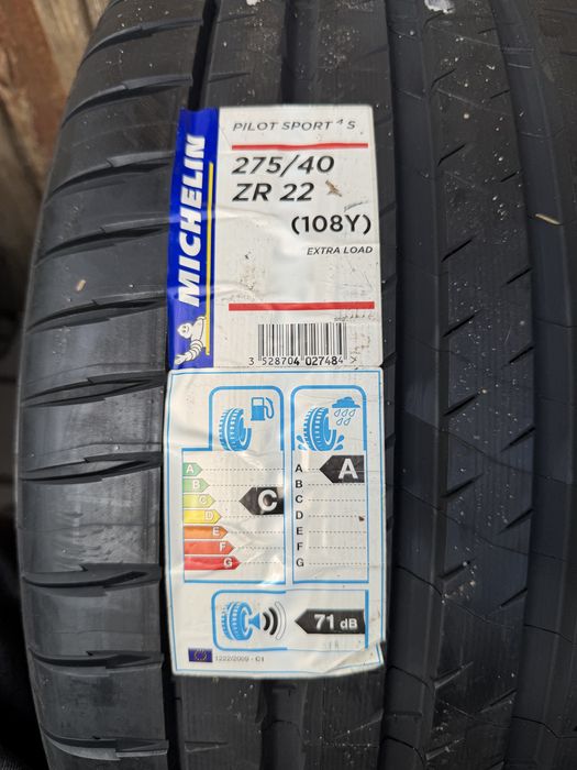 Opona 275/40/22 michelin pilot sport 4s pojedynka