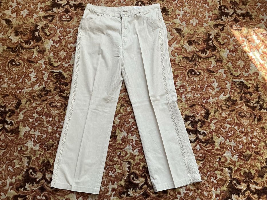 Котонові літні жіночі брюки