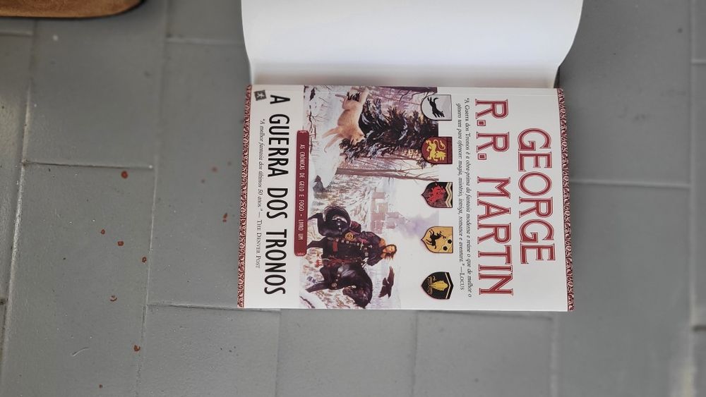 Livros Guerra dos Tronos