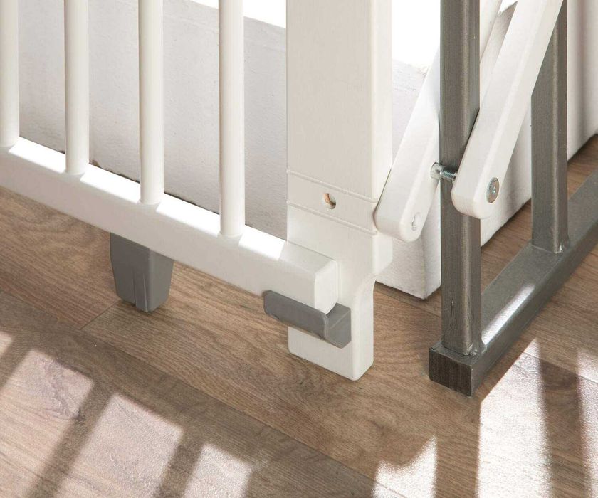 Поворотний барьер бар'єр ворота Geuther Plus, білий, 67 см - 107 см