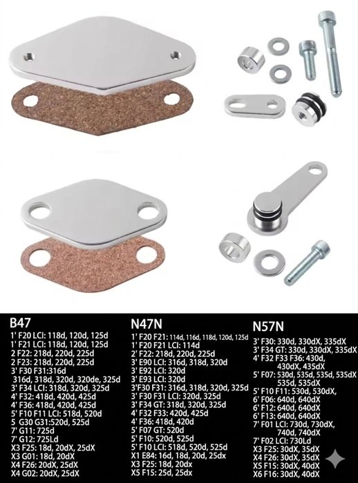 Supressor de EGR BMW SEAT Audi VW Skoda lamd