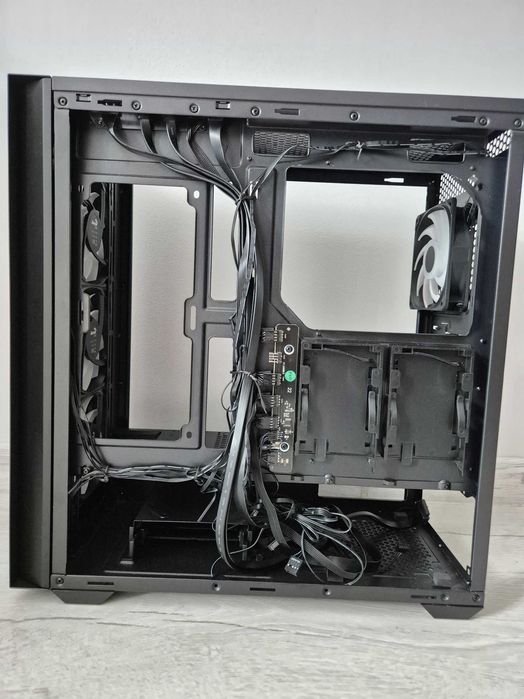 Ціна\якість! Класний mATX корпус з ТОП продувом. 4*120mm A-RGB FAN хаб. Trade-IN