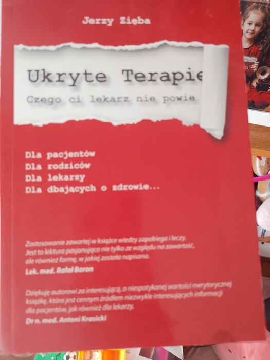 Książka Ukryte terapie J.Zięba