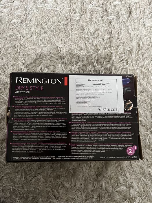 Фен-щітка Remington Dry & Style AS800