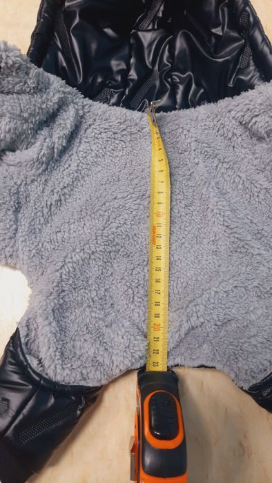 Зимовий комбінезон на собачку, розмір М