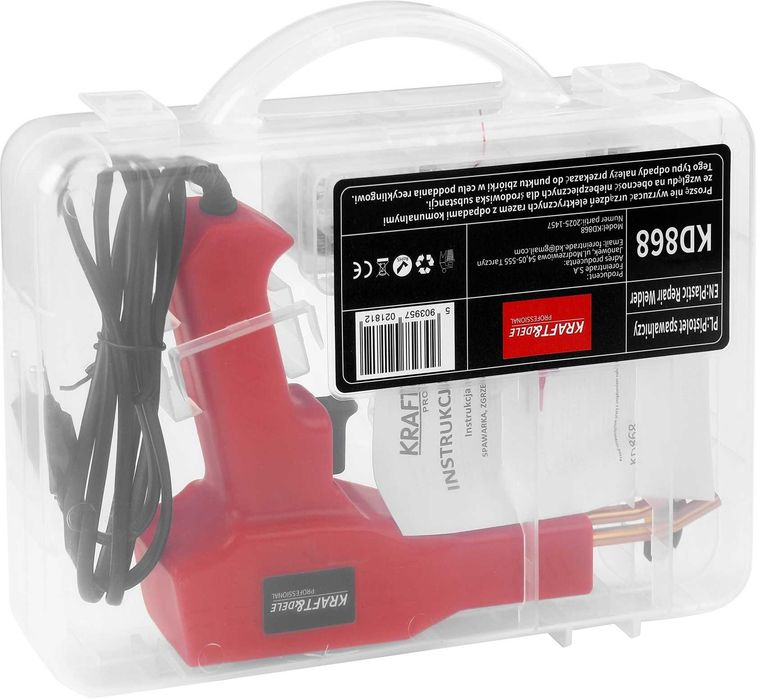 Spawarka do plastiku na zszywki 100W zestaw  KD868