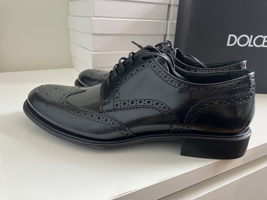 Dolce&Gabbana markowe męskie buty lakierowane Nowe 44.5