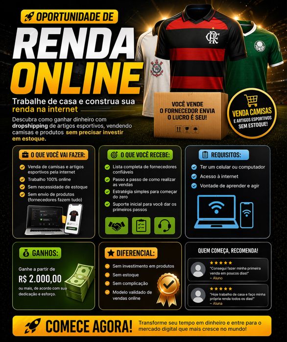 Oportunidade de renda extra