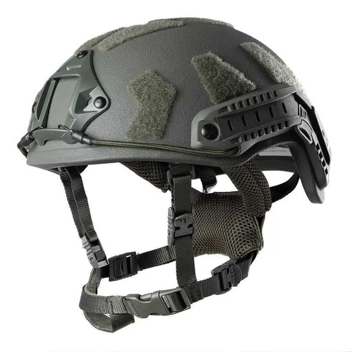 Шолом тактичний FAST SPECPROM Team Wendy Олива НВМПЕ NIJ IIIA + кавер