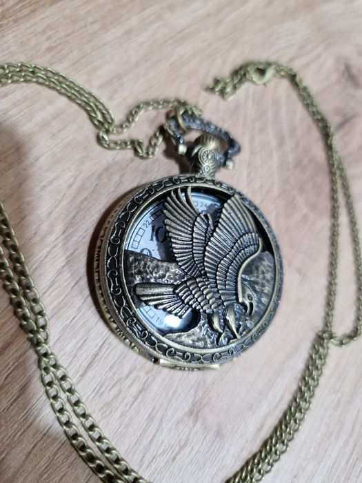 Relógio de bolso,  águia.  Novo