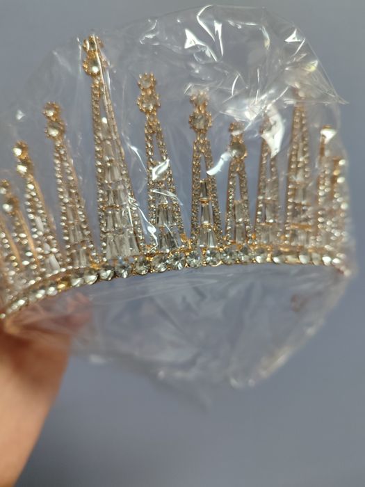 Корона золота діадема із дефектами
