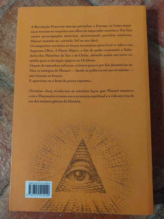 Christian Jacq - O amado de Ísis Mozart (PORTES GRATIS)