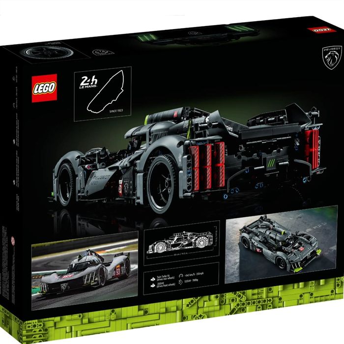 Lego 42157 - PEUGEOT 9X8 24H Le Mans Hybrid Hypercar