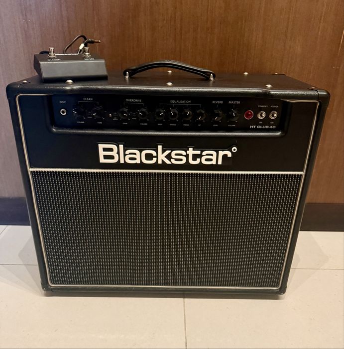 Amplificar Blackstar Ht40 com footswitch