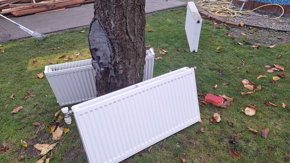 Стальные батареи 3шт.