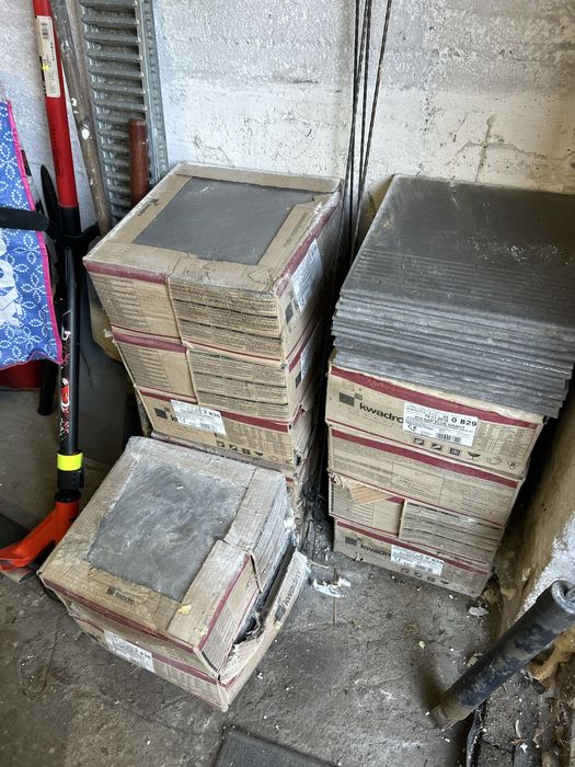 Plytki gresowe kolor grafit