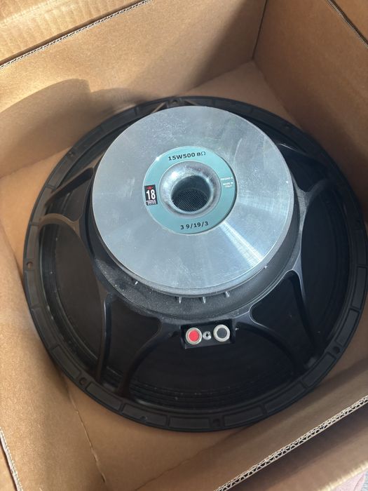 Профессиональный низкочастотный динамик 18 Sound 15W500 15 дюймов