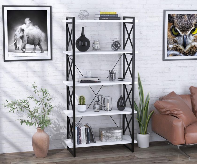 Стелаж металевий лофт стілаж на 3 4 5 6 полиць