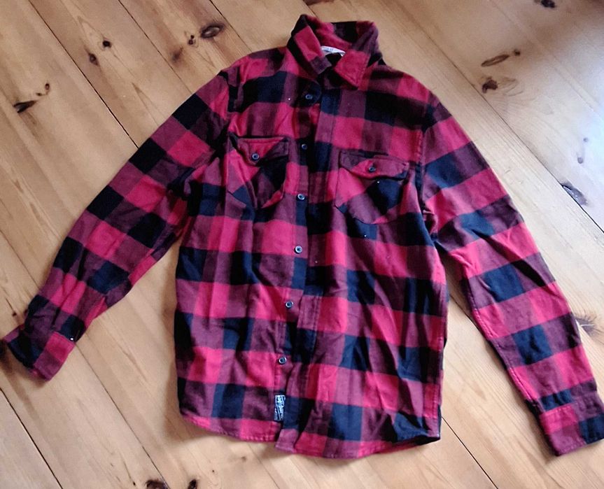 Koszula bawełniana na guziki dla chłopca