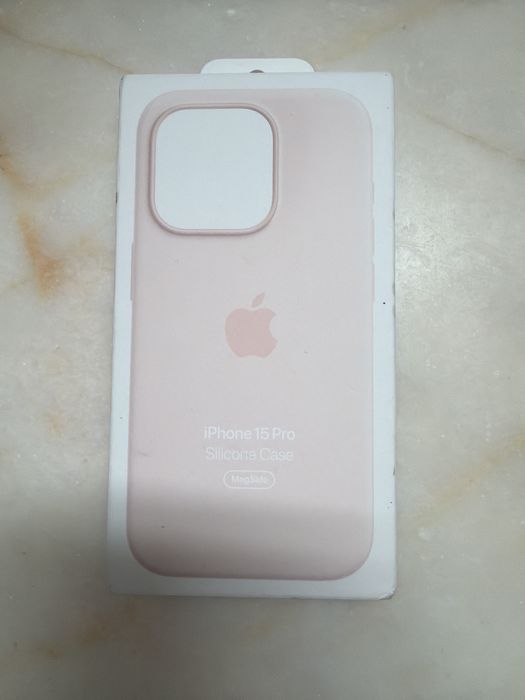 Capa iPhone 15 Pro em caixa nunca aberta Rosa