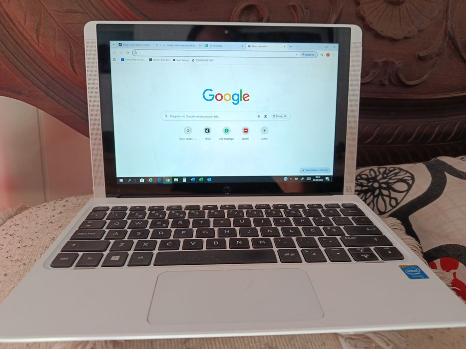 Tablet hp funcionando