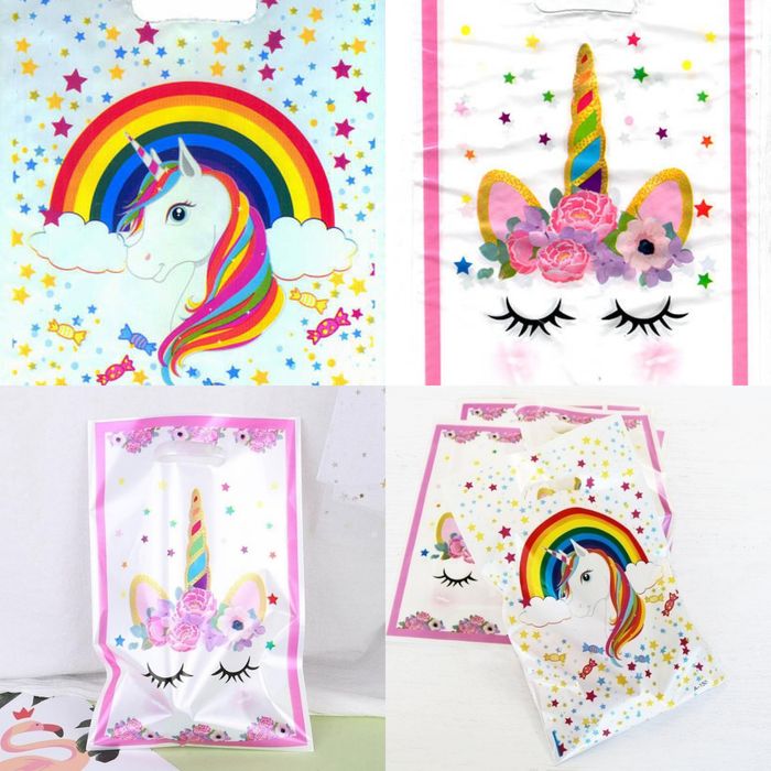 Подарункові фасовочні пакети на день народження свято у садочок школу