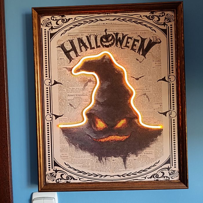 Obraz LED Halloween