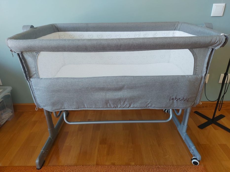 Berço next2me  lado cama Ibaby