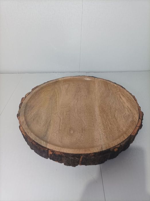 Блюдо декоративне деревянне